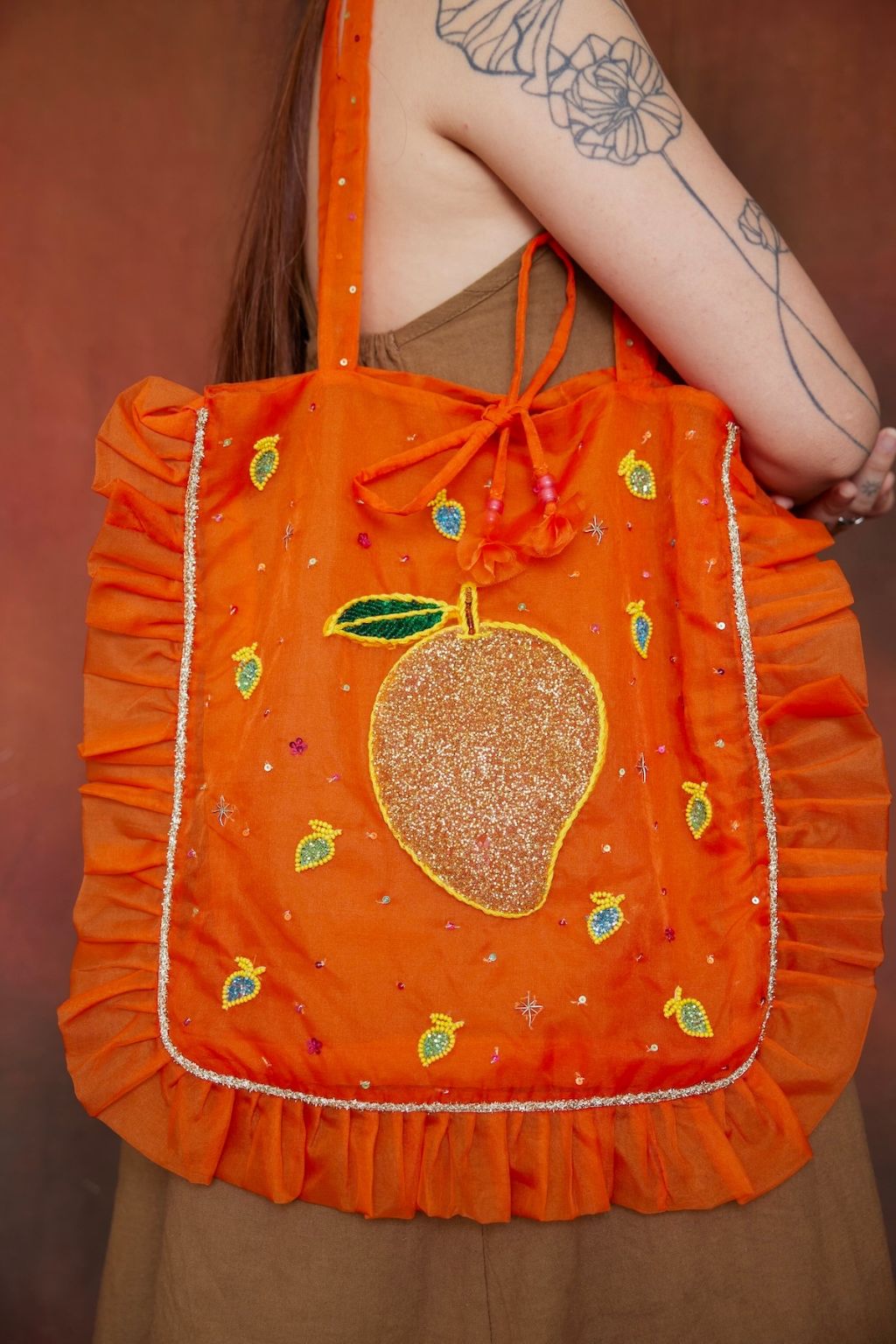 Mango Organza Bag