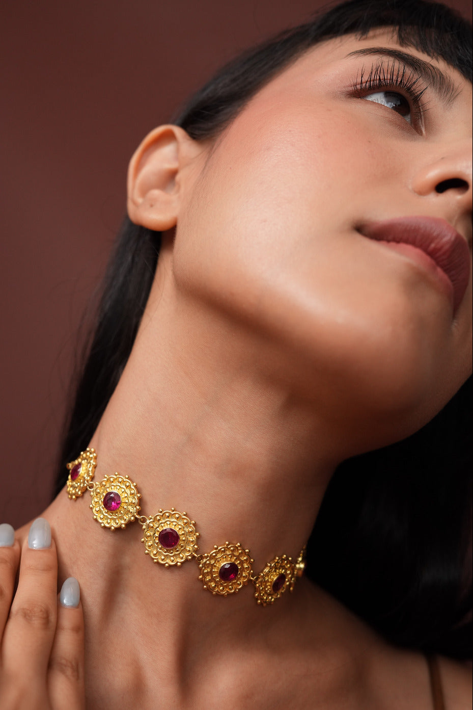 Saba Choker (Pink)