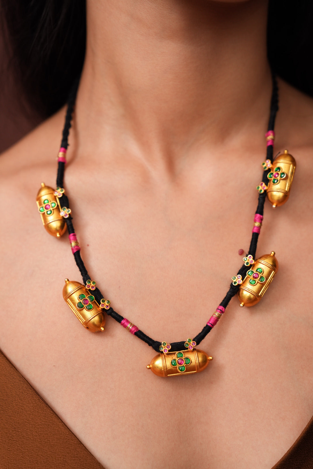 Taveez Necklace (Black)