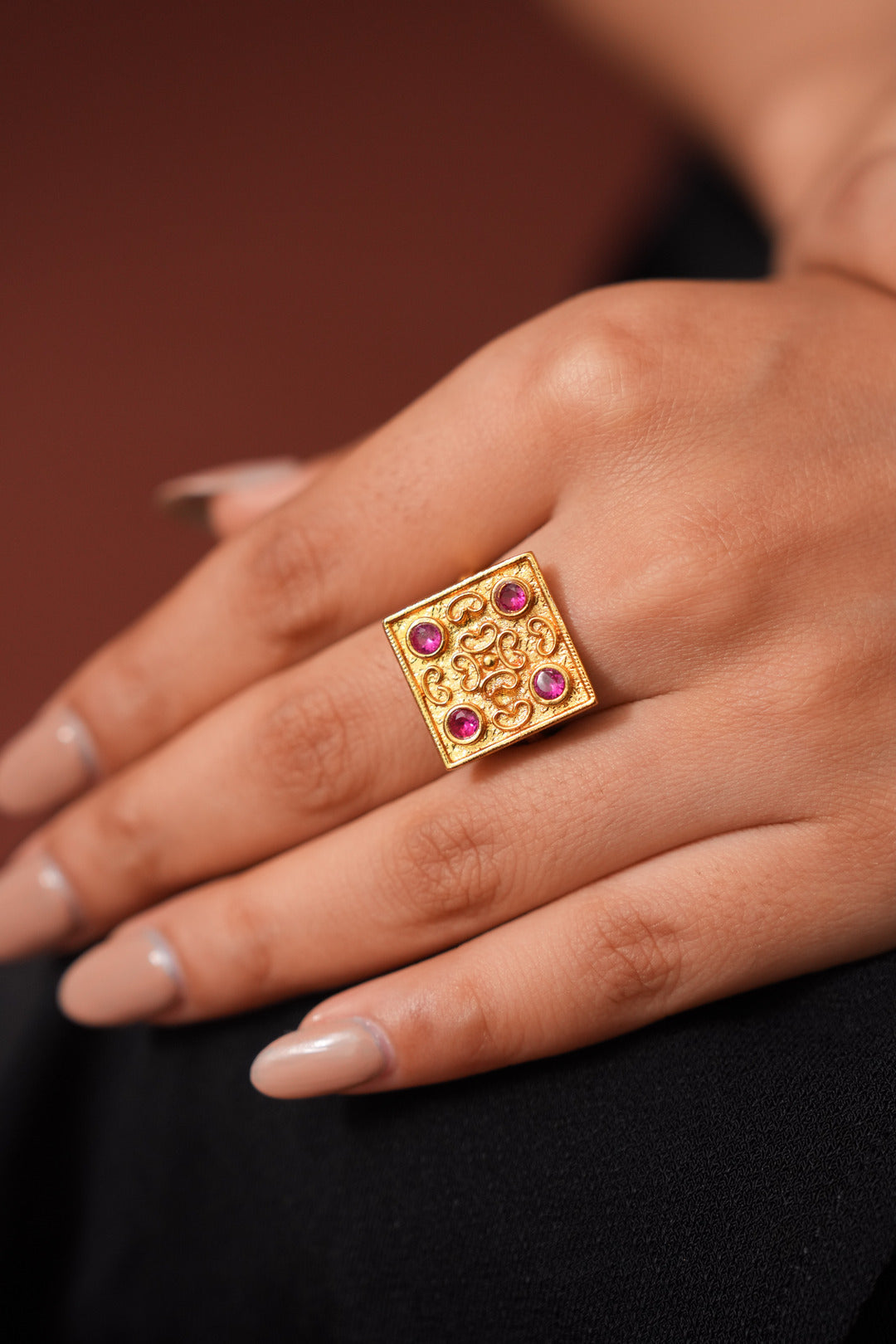 Jugnoo Ring (Pink)