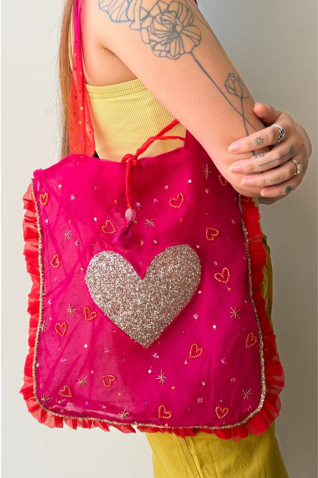 Dil Organza Bag