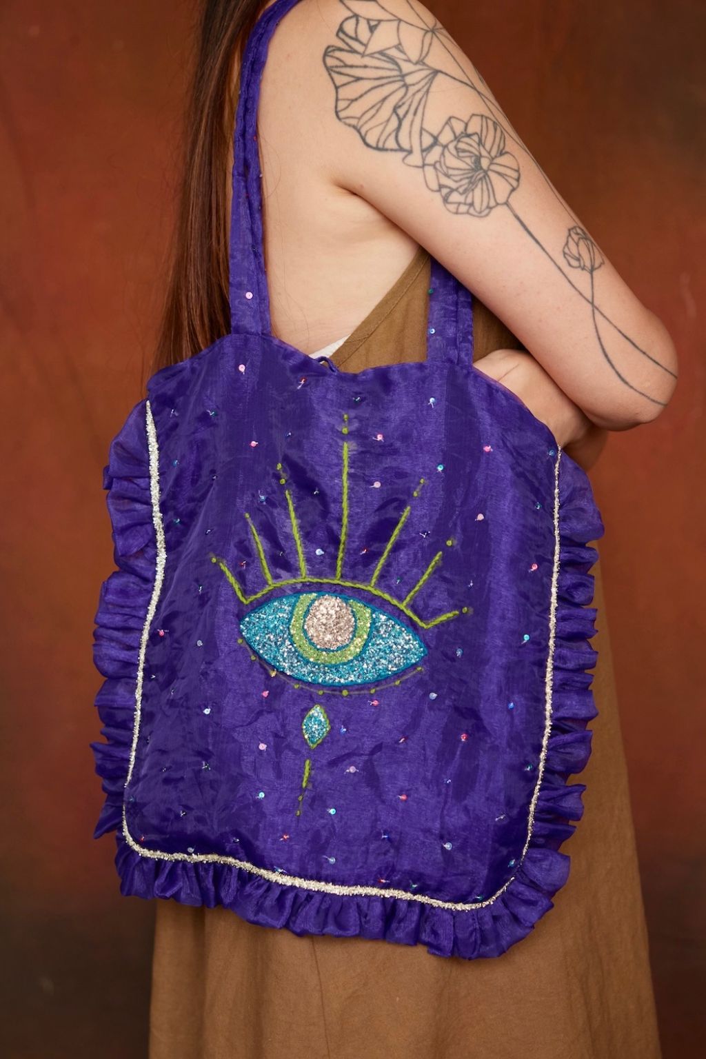 Evil Eye Organza bag