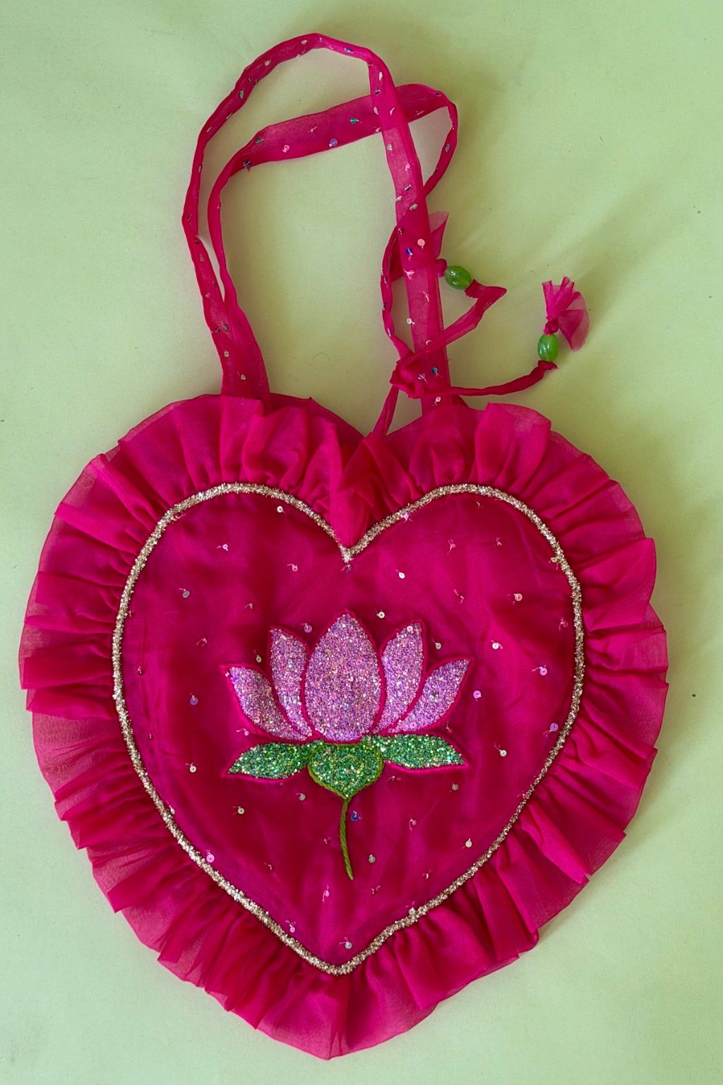 Dil Lotus Organza Bag