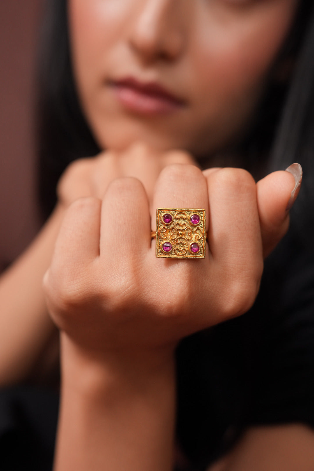 Jugnoo Ring (Pink)