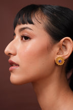 Saba Earring (Purple)