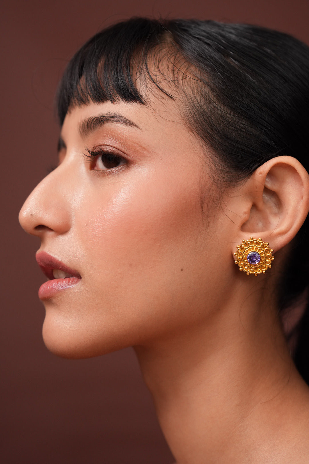 Saba Earring (Purple)