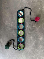 Aaina Anklet (Blue and Green)