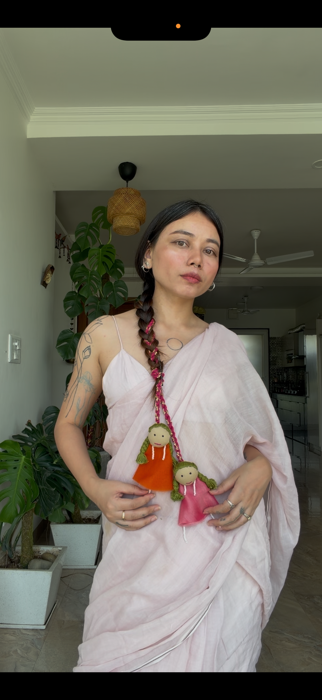 Blush and Bloom Parandi
