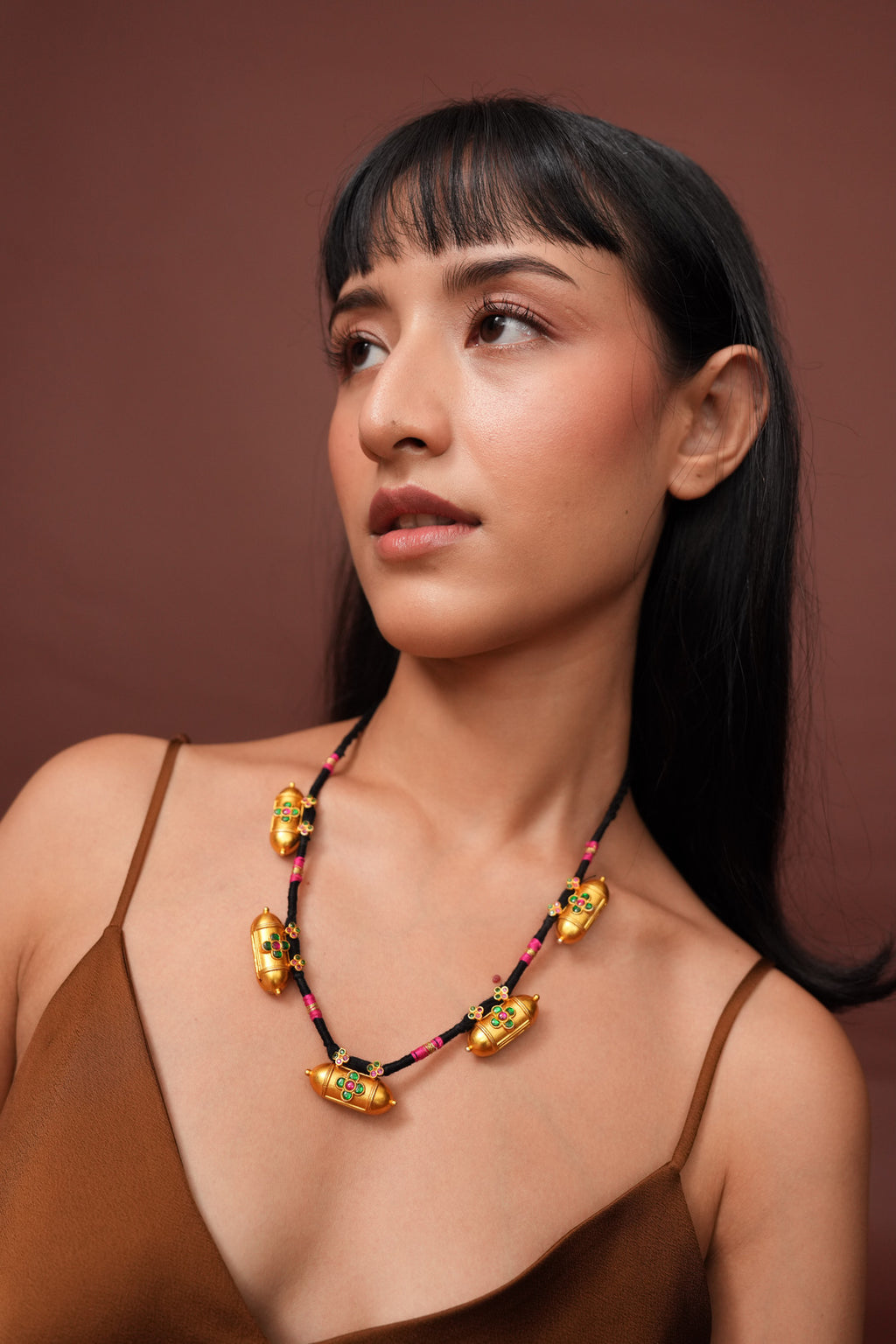 Taveez Necklace (Black)