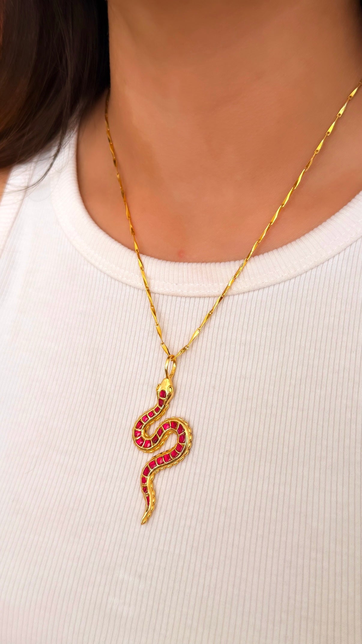 Naga Pendant (With Chain)