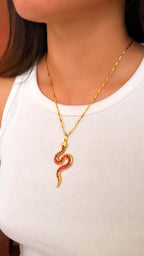 Naga Pendant (With Chain)