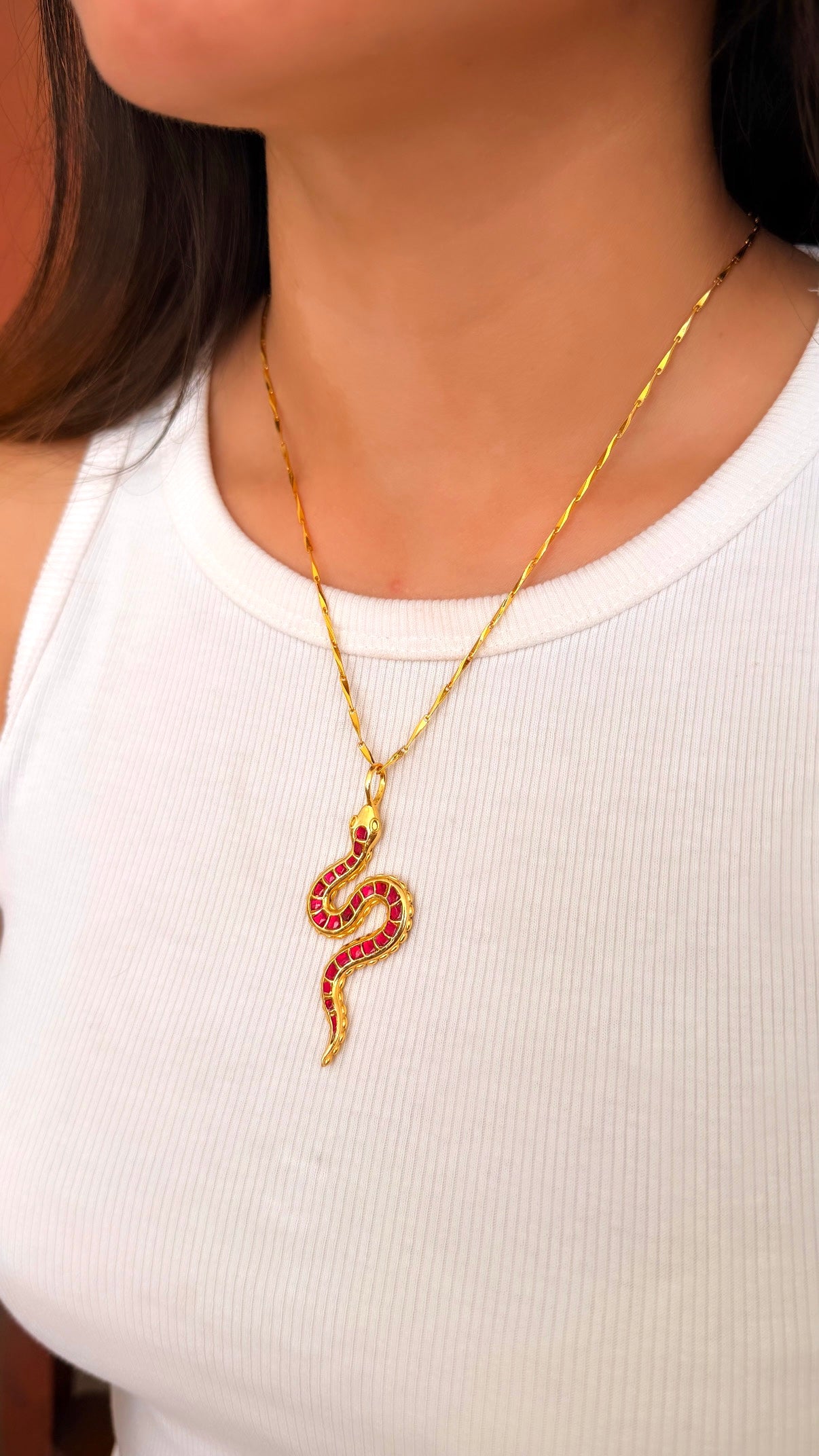 Naga Pendant (With Chain)