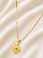 Evil Eye Pendant (With Chain)