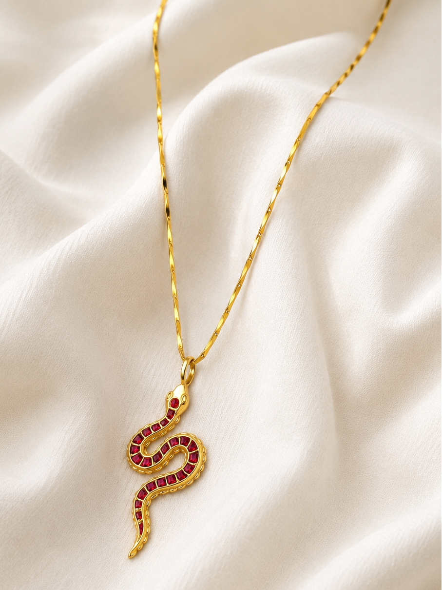 Naga Pendant (With Chain)