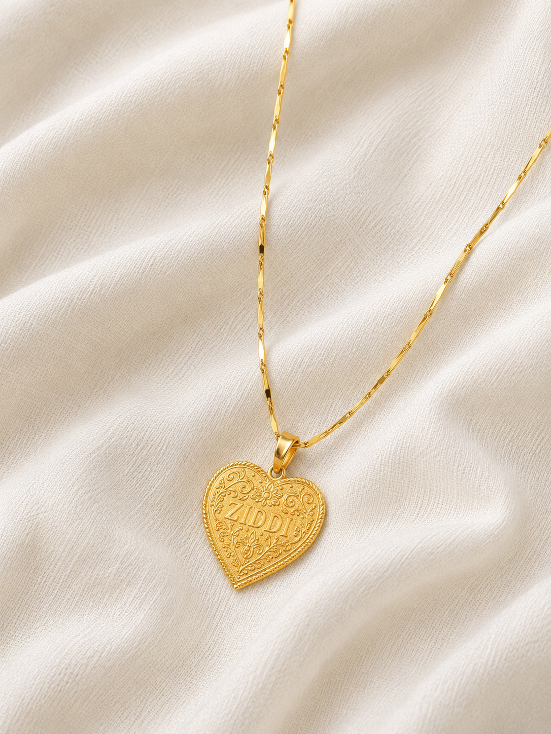 Ziddi Dil Pendant (With Chain)