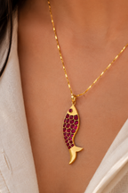 Machhli Pendant (With Chain)