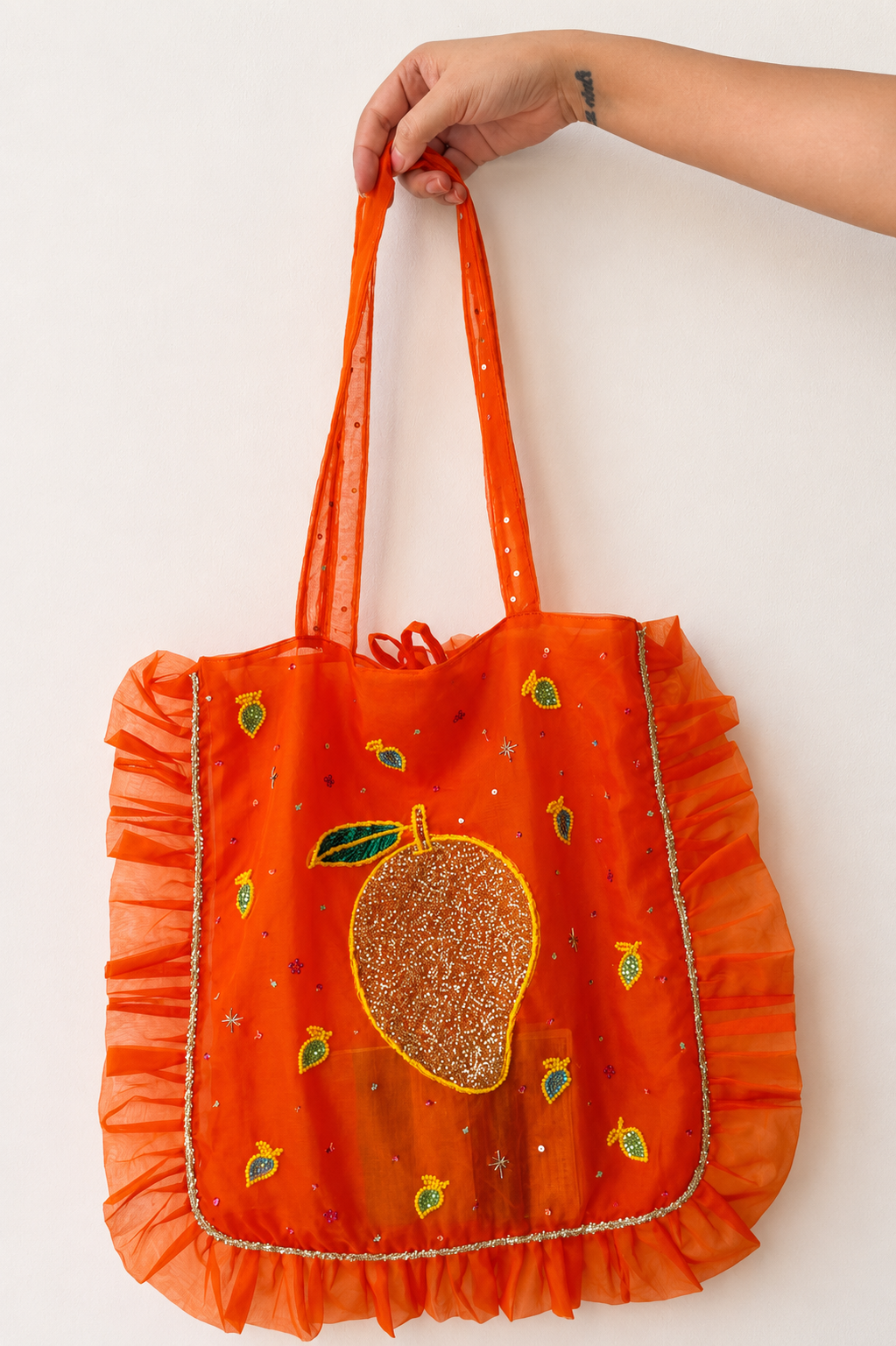 
                  
                    Mango organza bag
                  
                