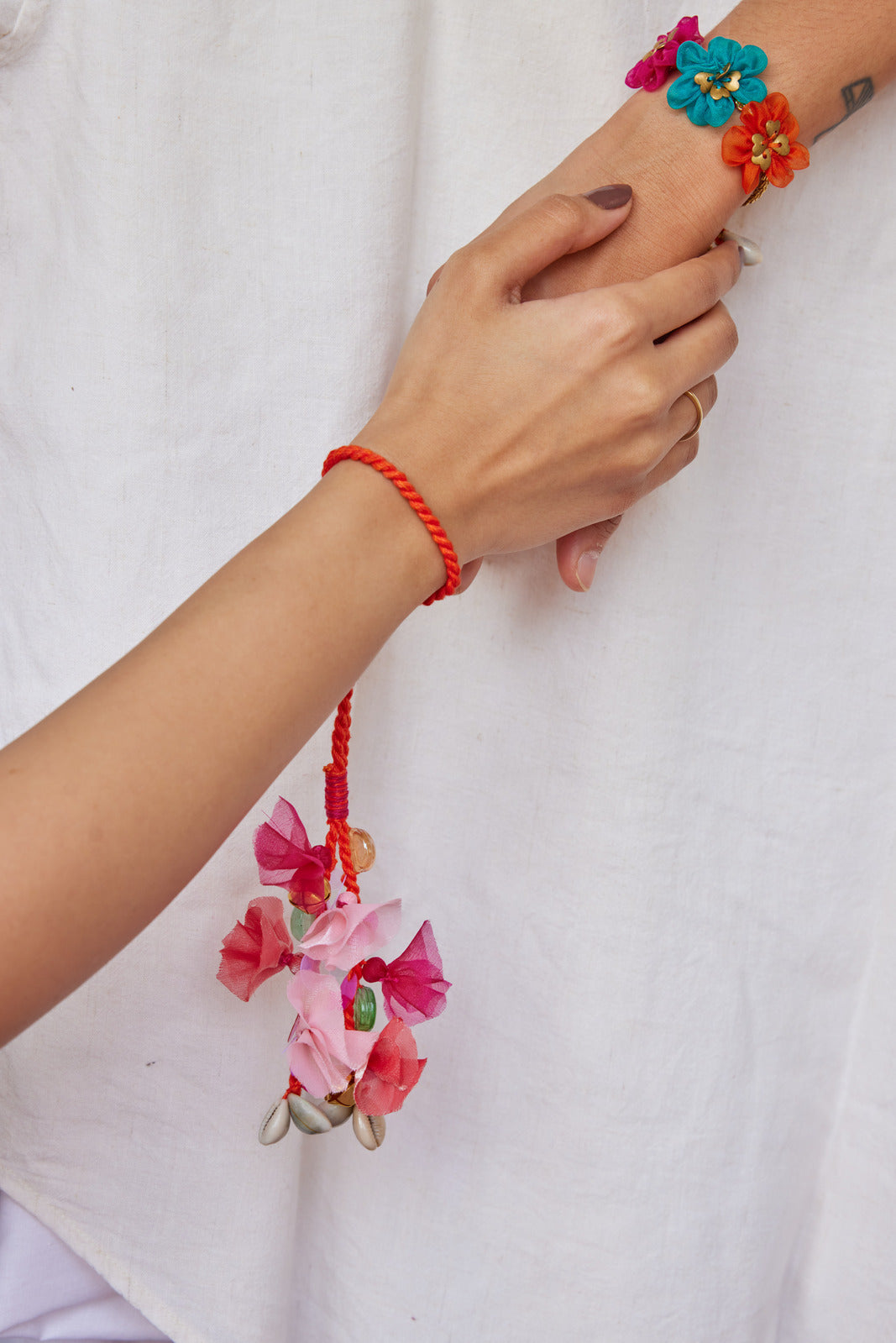 Phool Lumba Rakhi - Set of Two