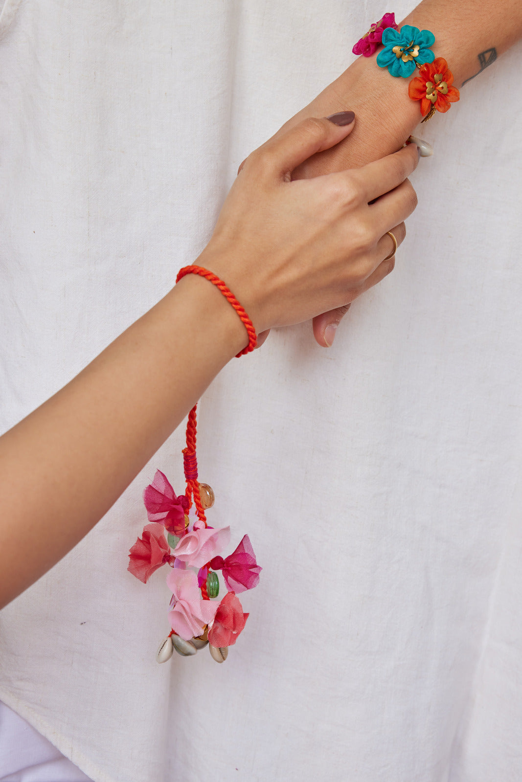 Phool Lumba Rakhi - Set of Two