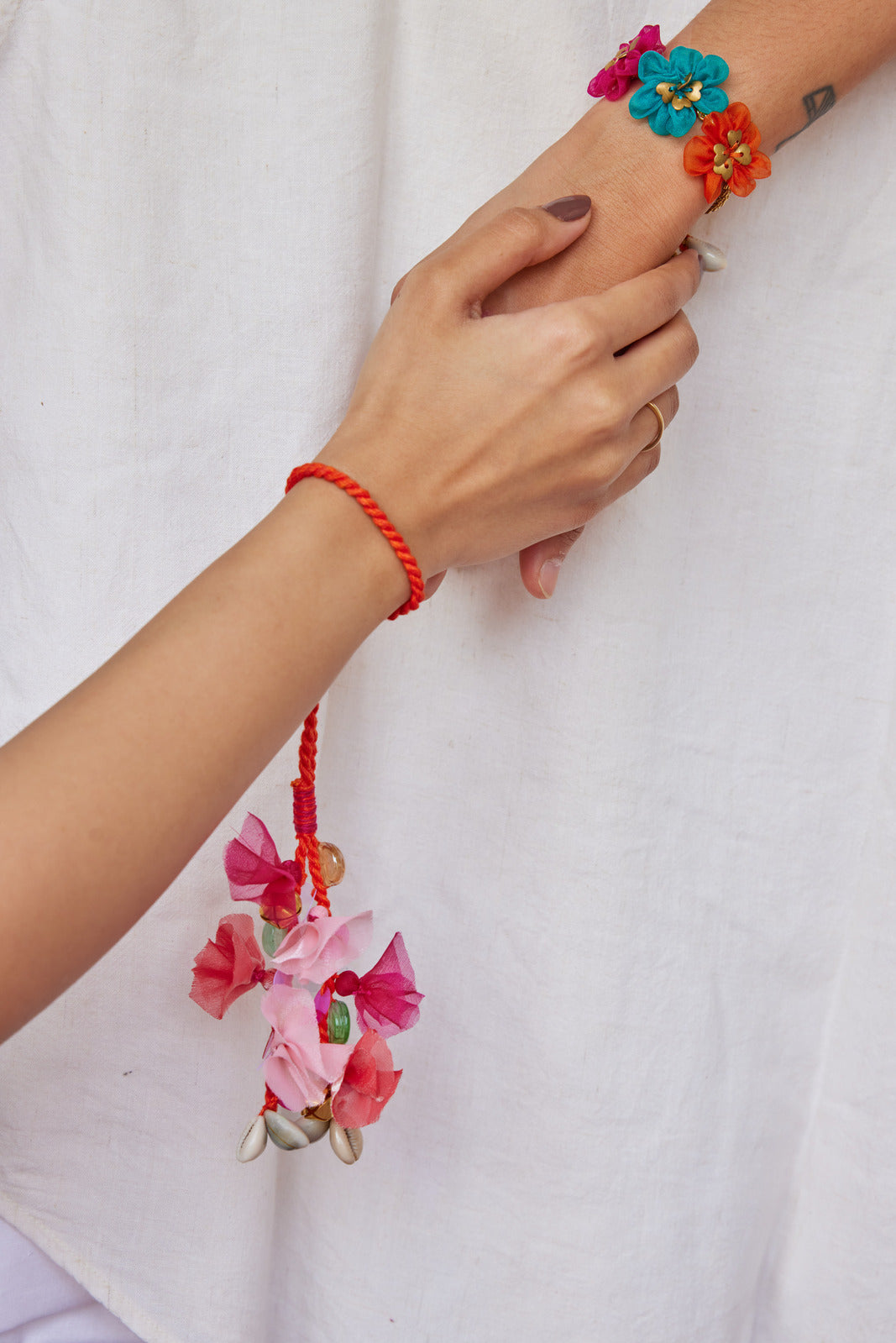 Phool Lumba Rakhi - Set of Two