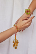 Phool Ghunghro Lumba Rakhi - Set of Two