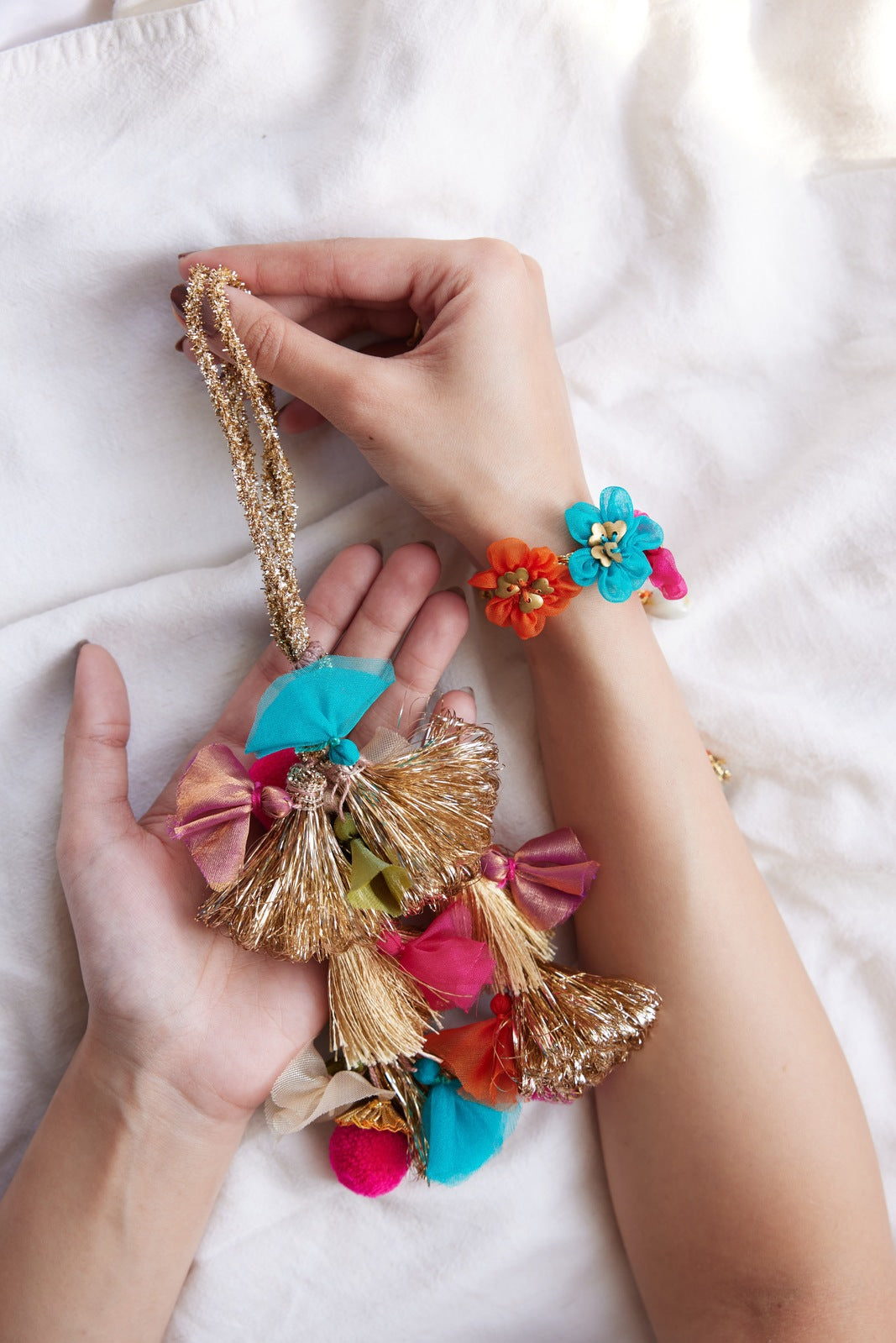 Bahaar Lumba Rakhi - Set of Two