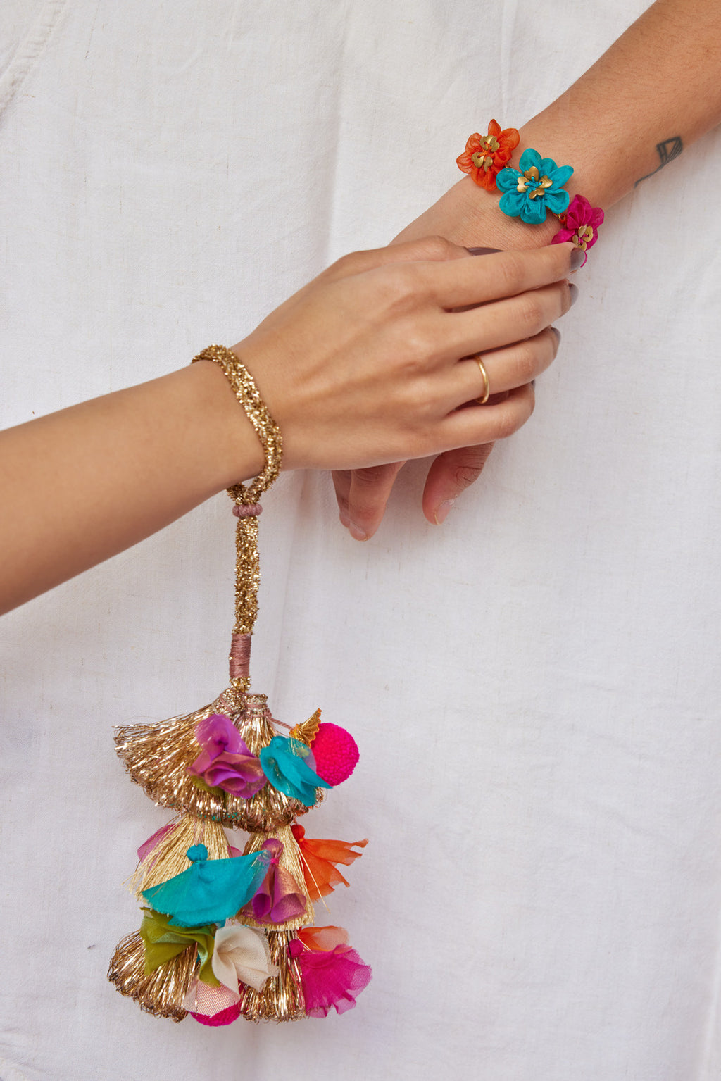 Bahaar Lumba Rakhi - Set of Two