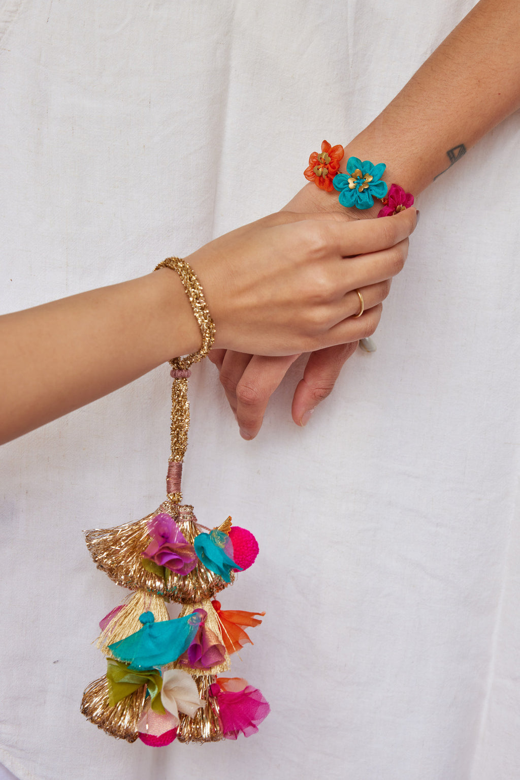 Bahaar Lumba Rakhi - Set of Two