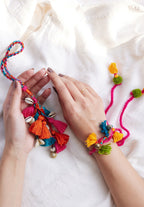 Rainbow Lumba Rakhi - Set of Two