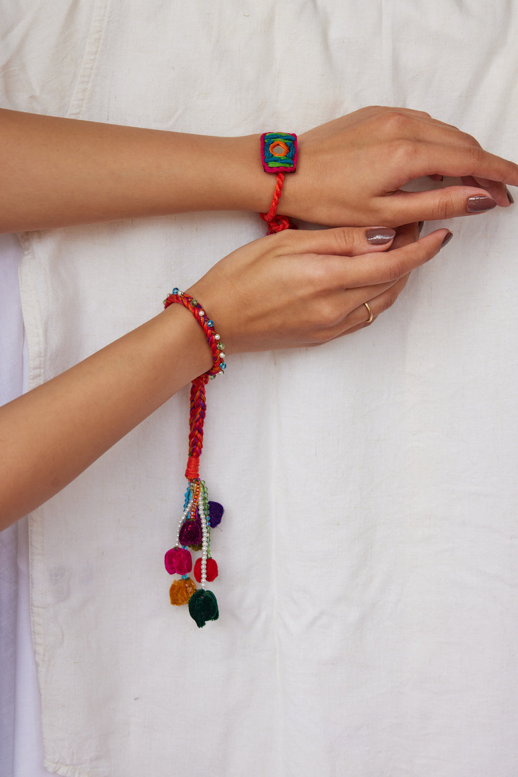 Gulabo Lumba Rakhi - Set of Two