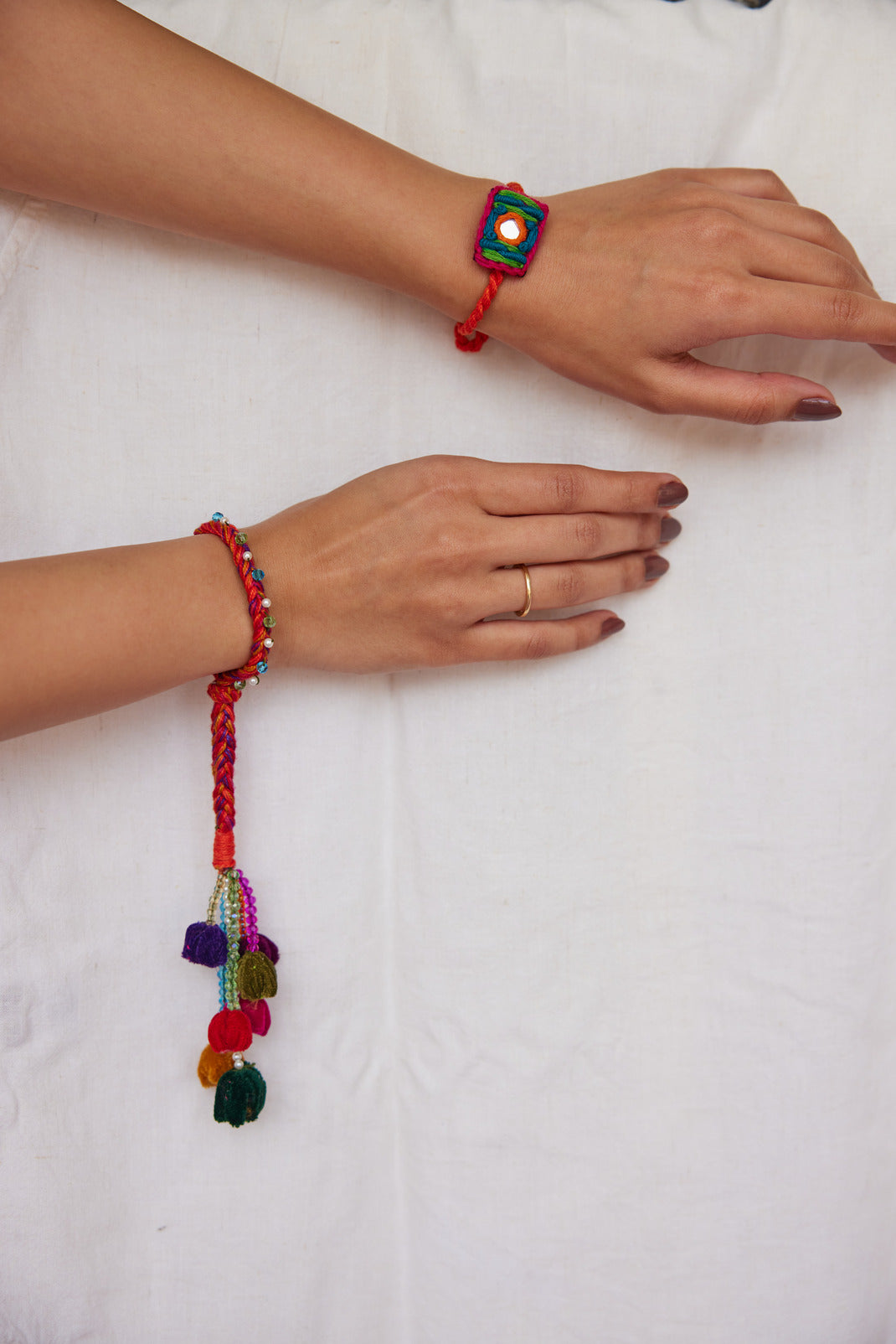 Gulabo Lumba Rakhi - Set of Two