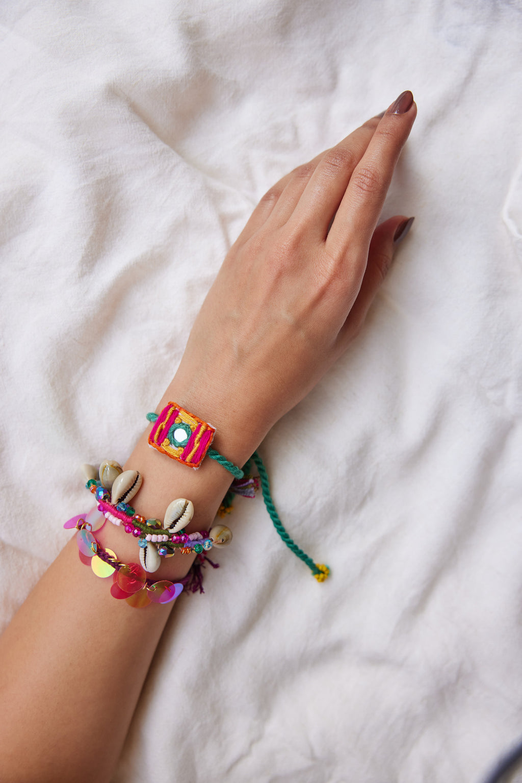 Phulkari Rakhi - Set of  Five