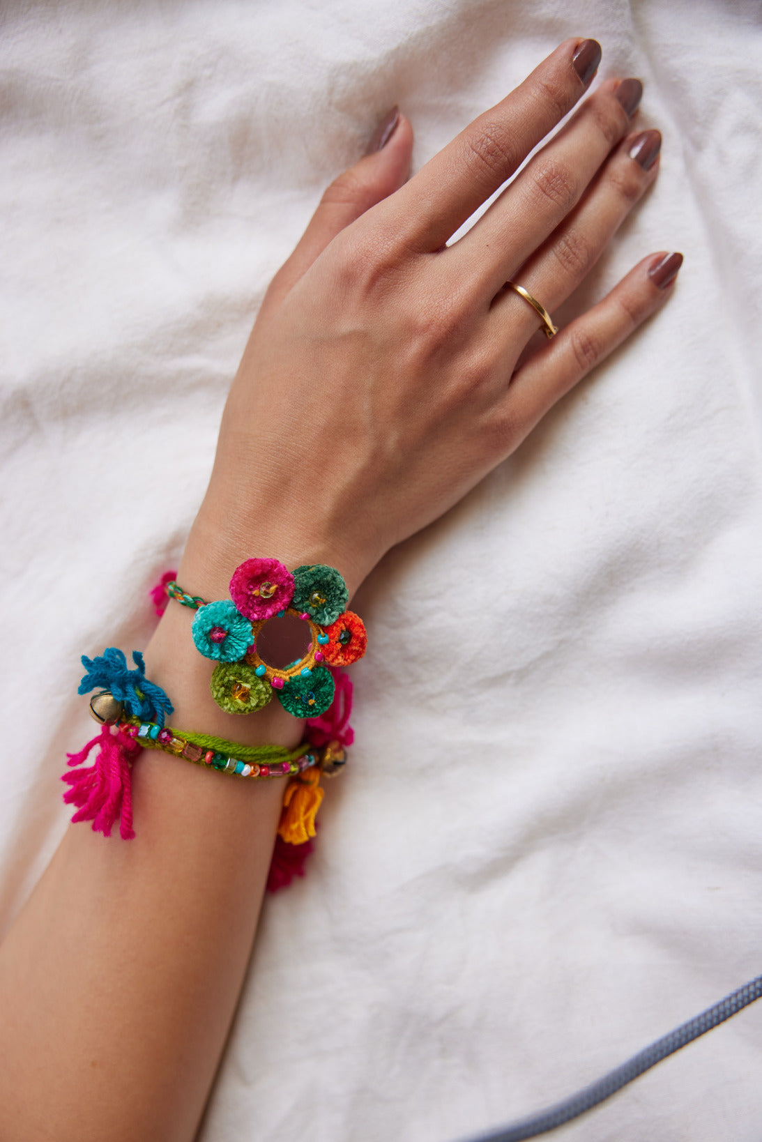 Phulkari Rakhi - Set of  Five