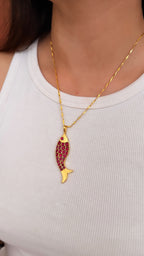 Machhli Pendant (With Chain)