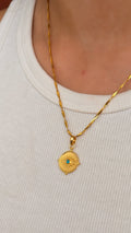 Evil Eye Locket (With Chain)