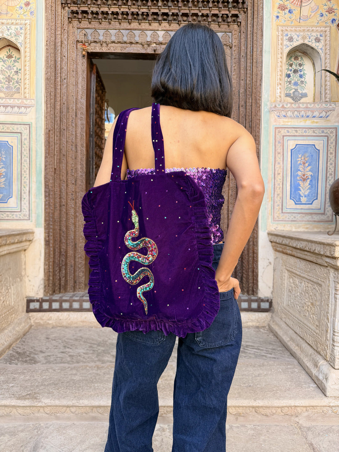 Snake Bag (Purple)