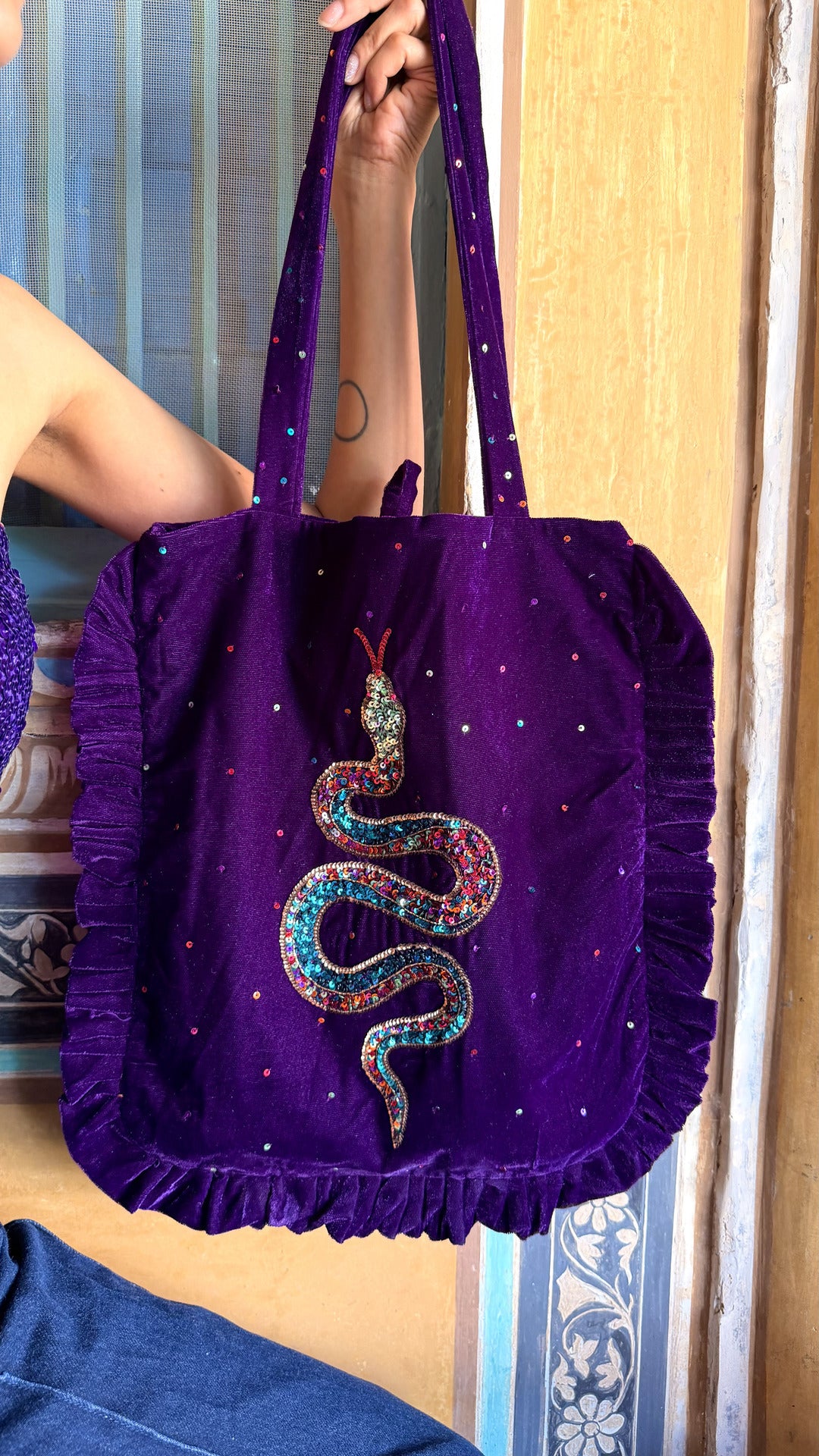 Snake Bag (Purple)