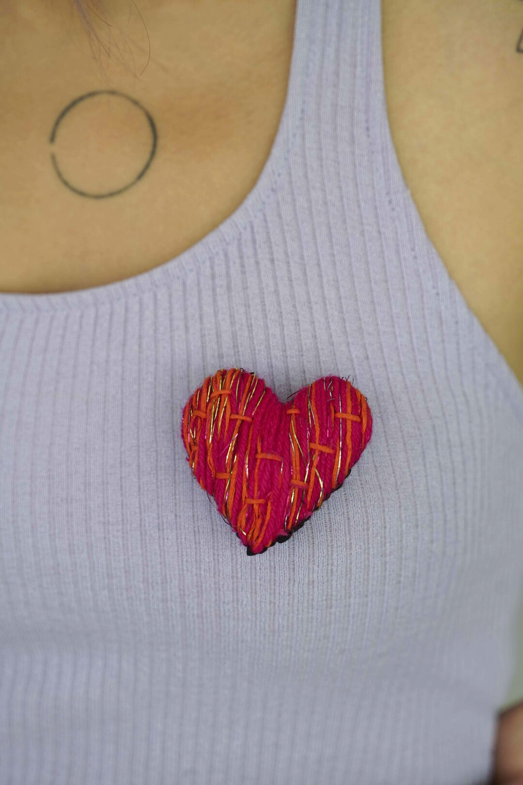 Heart Candy Brooch