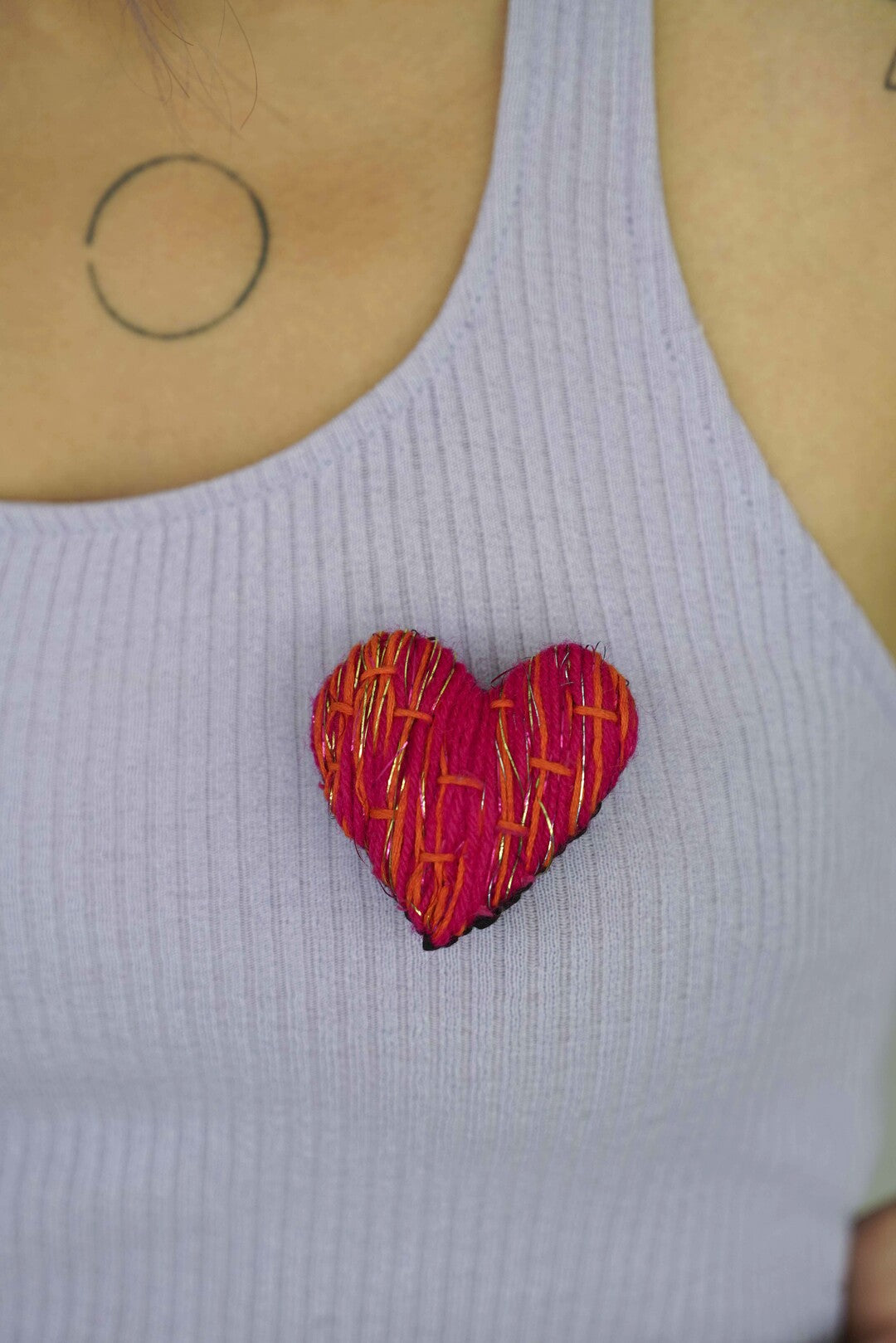 Heart Candy Brooch