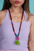 Ceramic Beads Neckpiece