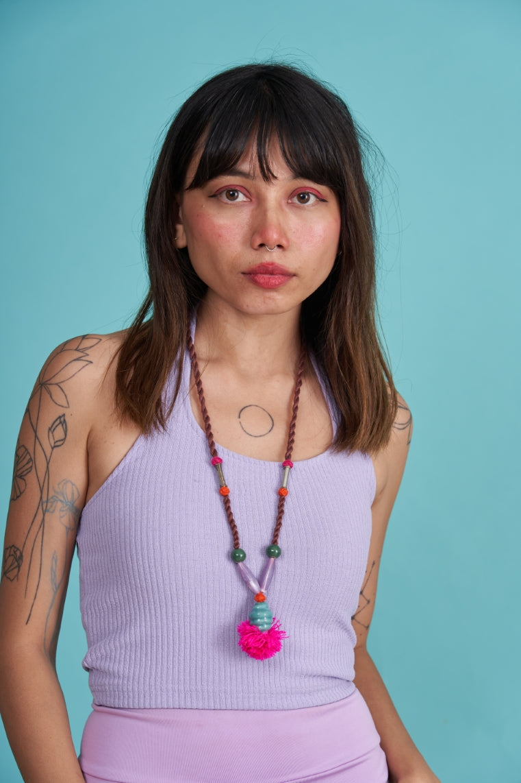 
                  
                    Ceramic Beads Neckpiece
                  
                