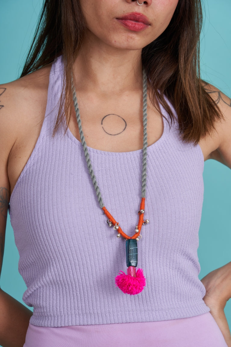 Ceramic Beads Neckpiece