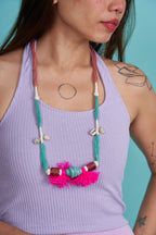 Ceramic Beads Neckpiece