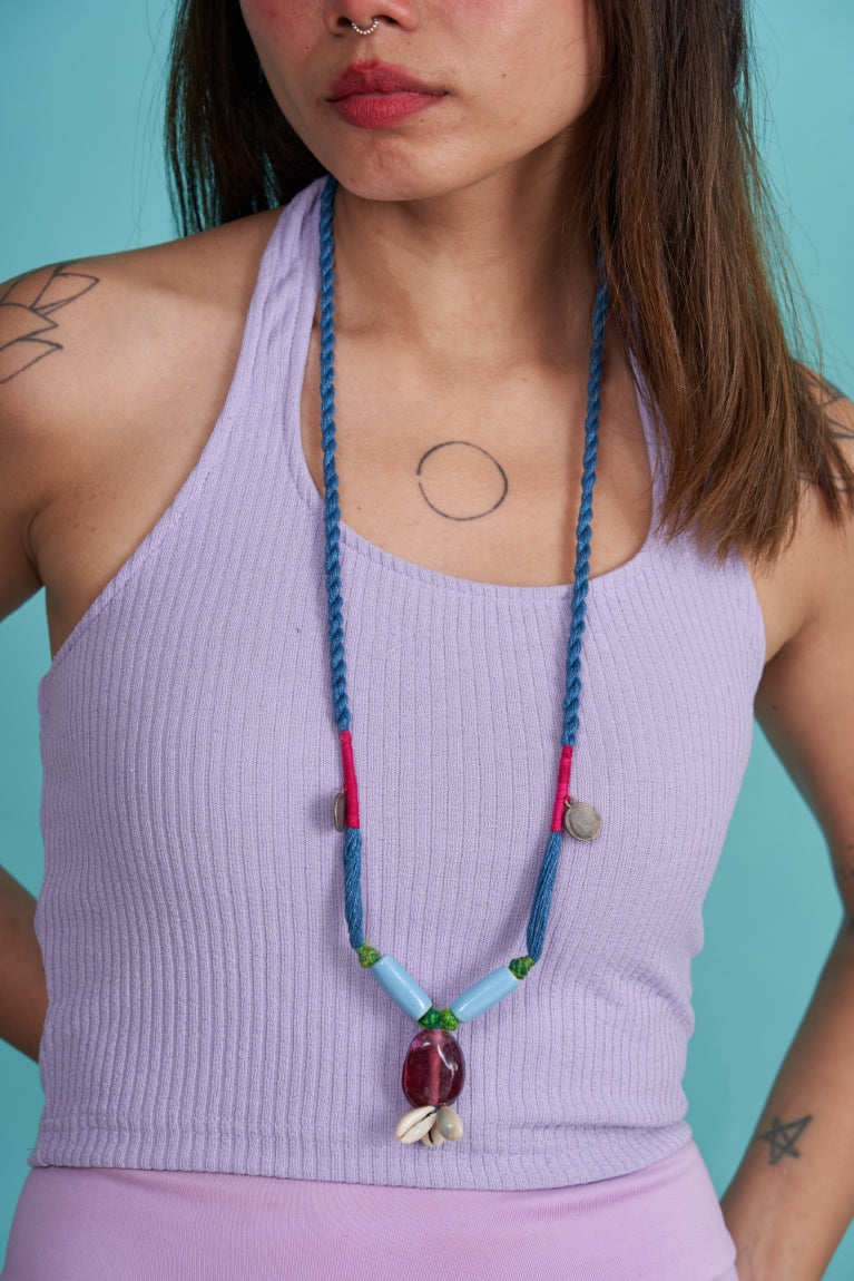 Ceramic Beads Neckpiece