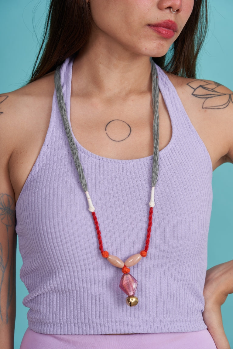 Ceramic Beads Neckpiece