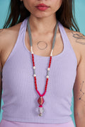 Ceramic Beads Neckpiece