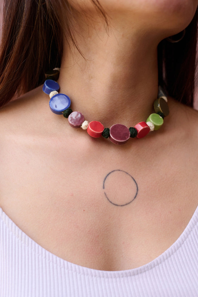 
                  
                    Ceramic Bead Necklace
                  
                