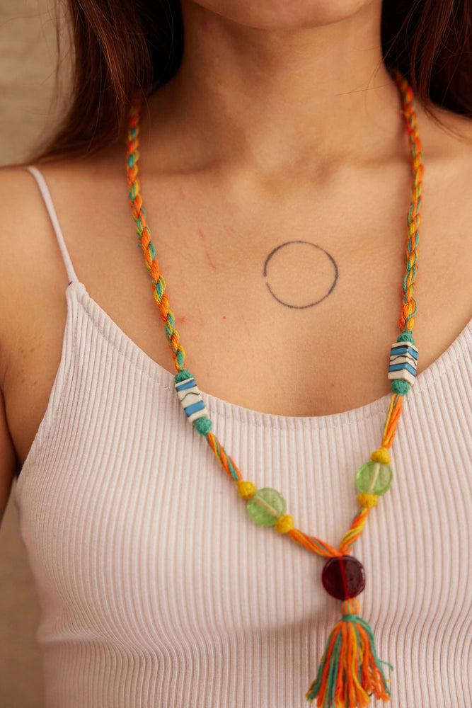
                  
                    Ceramic Bead Necklace
                  
                