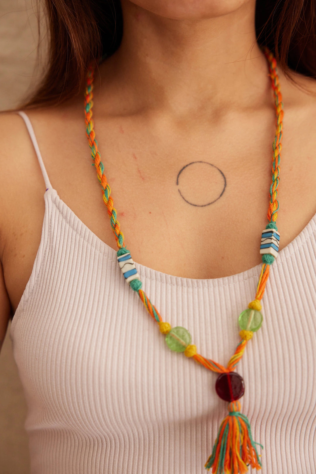 
                  
                    Ceramic Bead Necklace
                  
                