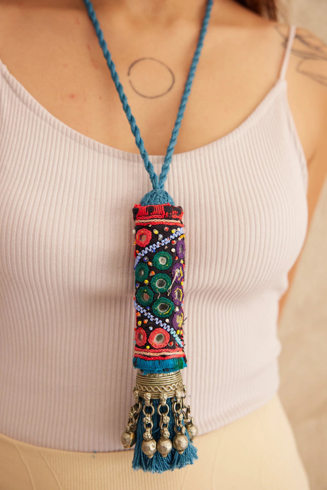 
                  
                    Dilber Cylinder Necklace
                  
                